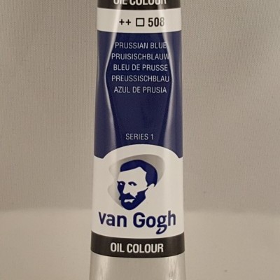Tubo de tinta a óleo azul da Prússia Van Gogh