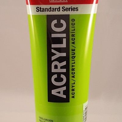 Tubo de tinta acrílica Amsterdam Standard Series verde amarelado