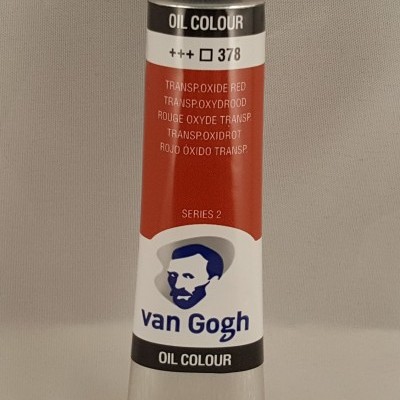 Tubo de tinta a óleo Van Gogh vermelho