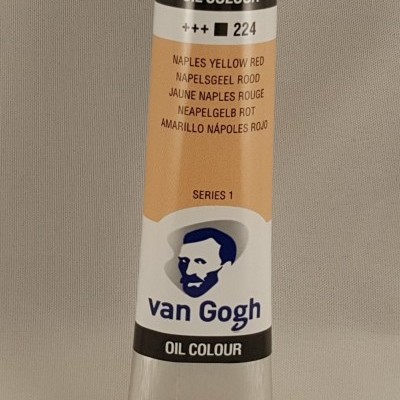 Tubo de tinta óleo Van Gogh Naples Yellow Red