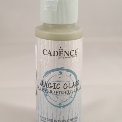 Frasco de tinta CADENCE MAGIC GLASS com tampa branca