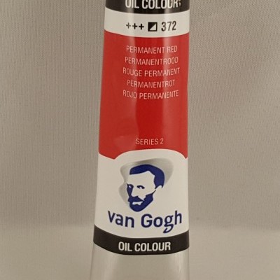 Tubo de tinta a óleo van Gogh cor Vermelho Permanente