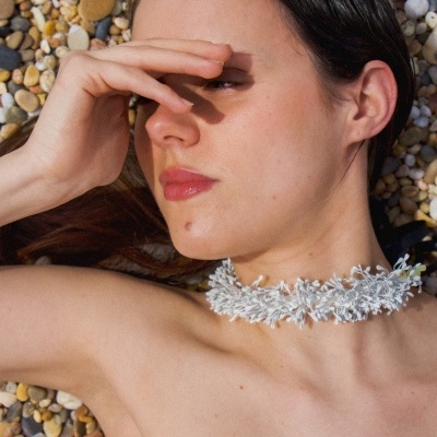 Delphine Blue Necklace