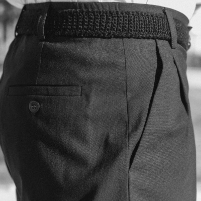 Garrel Classic Trousers - Black