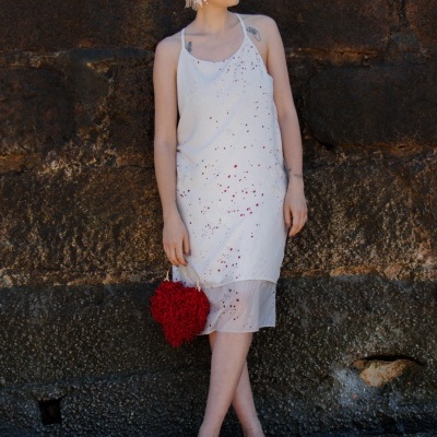 Fleur Hand-Embroidered Dress
