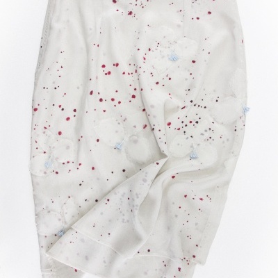 Fleur Hand-Embroidered Skirt
