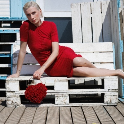Stone Red Dress