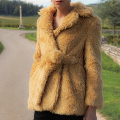 Chardonnay Faux Fur Coat