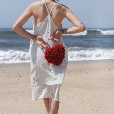 Fleur Hand-Embroidered Dress