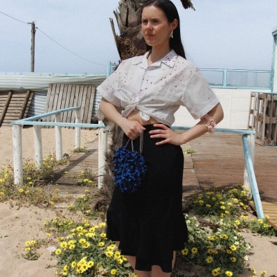 Joane Cropped shirt