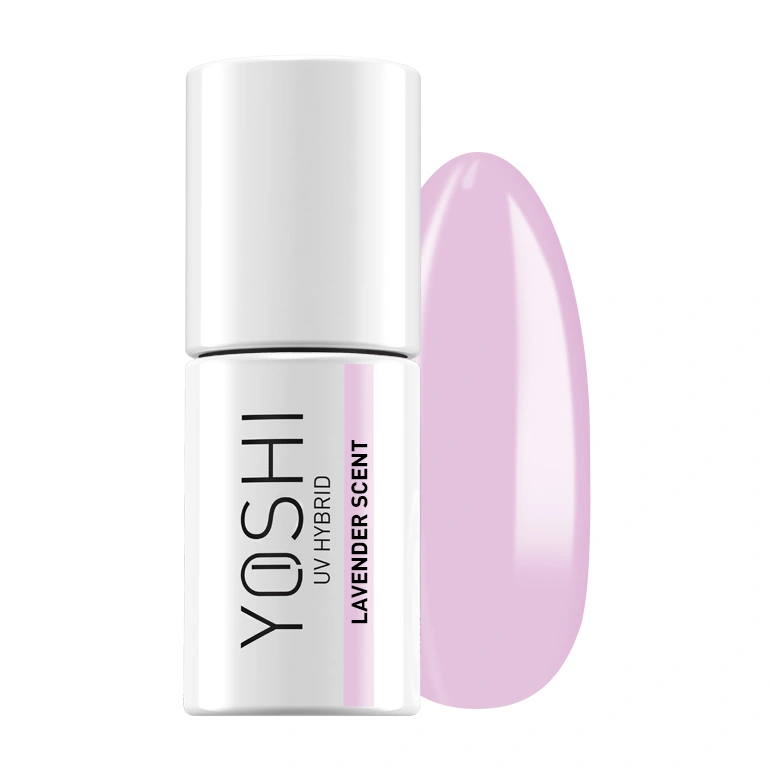 Verniz Yoshi Lavender Scent - 823 Verniz de unhas YOSHI UV HYBRID fragrância lavanda lilás