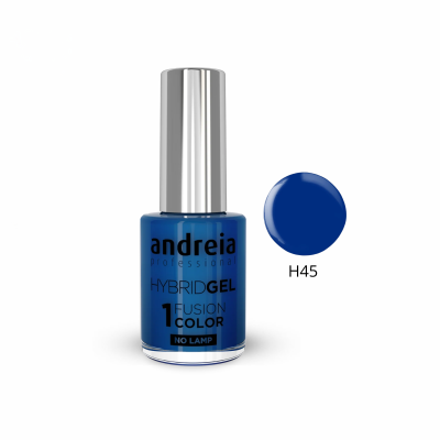 Verniz gel azul Andreia HYBRID GEL 1 FUSION COLOR H45