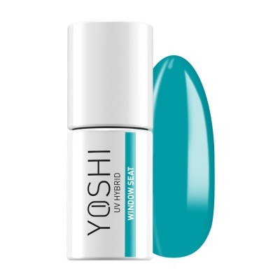 Verniz de unhas YOSHI UV HYBRID azul turquesa