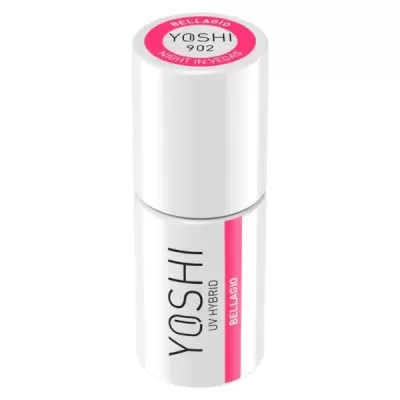 Frasco branco de verniz UV híbrido YOSHI 902 BELLAGIO