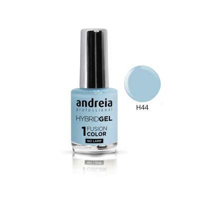 Frasco de verniz de unhas azul claro Andreia Professional Hybrid Gel H44