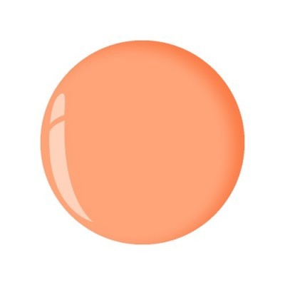 círculo liso cor de pêssego com brilho