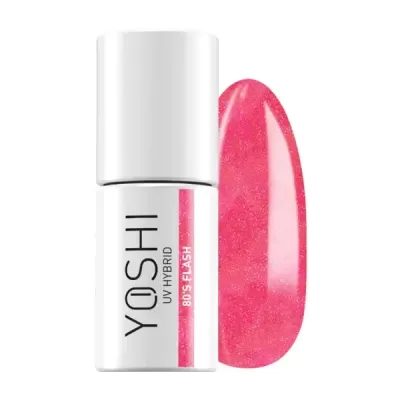 Frasco de verniz de unhas YOSHI UV HYBRID cor rosa