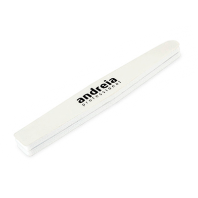 Lima de unhas branca com texto 'andreia professional'