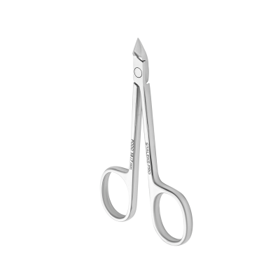 Tesoura de corte inox prateada com lâminas afiadas