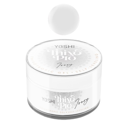 Frasco branco redondo de gel tixotrópico YOSHI Thixo Pro Ivory