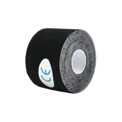 Rolo preto de fita adesiva com autocolante CE