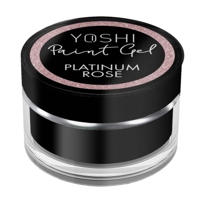 Recipiente pequeno de gel paint YOSHI Platinum Rose