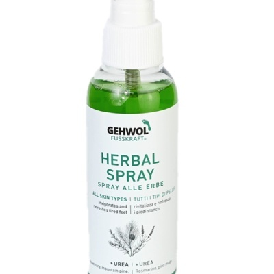Frasco spray verde GEHWOL HERBAL SPRAY 150 ml
