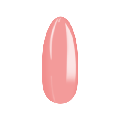 Unha artificial rosa claro brilhante