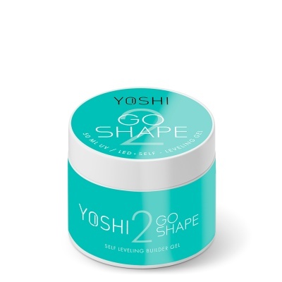 Frasco de gel modelador autonivelante para unhas YOSHI GO SHAPE 2