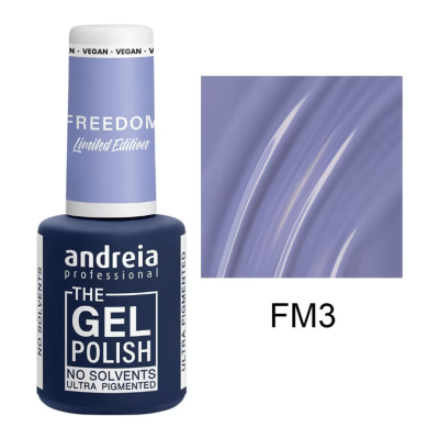 Esmalte gel lilás azulado Andreia Professional The Gel Polish