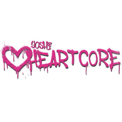 Texto rosa estilizado 