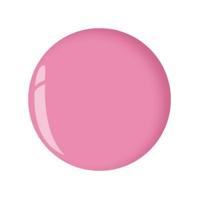 Esfera rosa lisa com reflexão brilhante