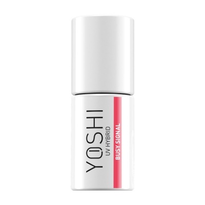 Frasco branco de verniz para unhas YQSHI UV HYBRID BUSY SIGNAL