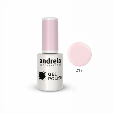 Frasco de verniz gel para unhas Andreia Professional cor rosa clara número 217