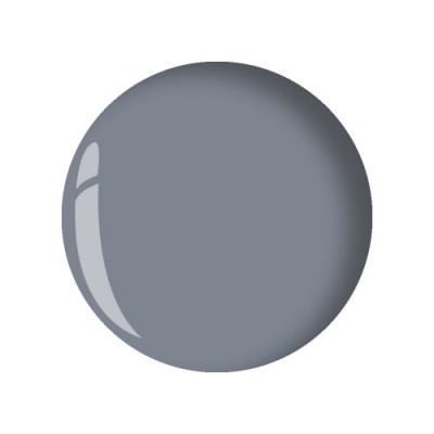 Esfera cinzento-escuro lisa com reflexo