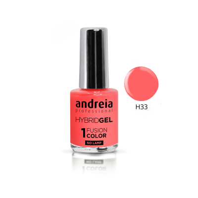 Frasco de verniz de unhas andreia professional HYBRID GEL cor H33
