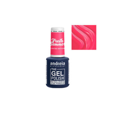 Verniz de unhas andreia professional The Gel Polish cor rosa