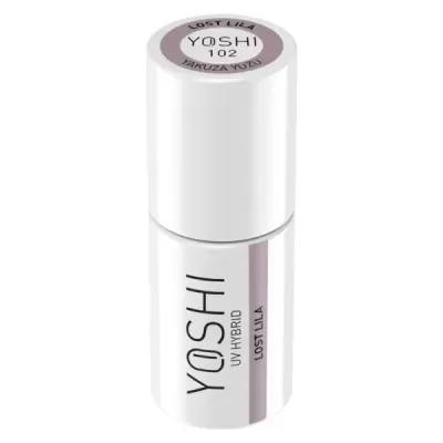 Frasco de verniz para unhas YOSHI UV HYBRID Lost Lila