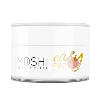 Pote branco de gel para unhas YOSHI Gel UV/LED easy PRO