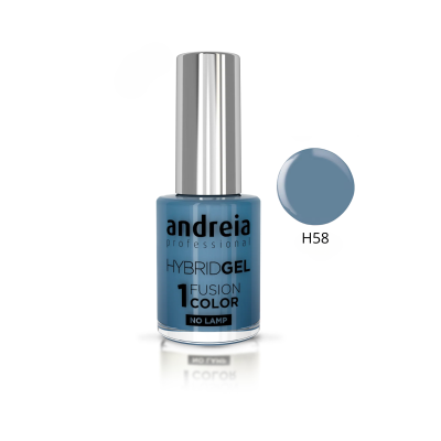 Verniz de unhas azul andreia professional Hybrid Gel H58