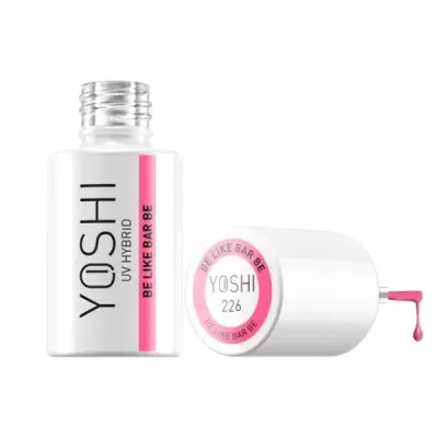 Verniz de unhas YOSHI UV HYBRID cor rosa
