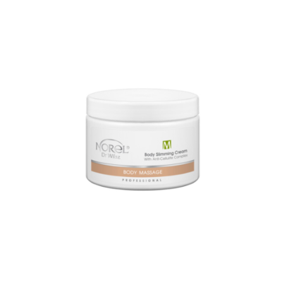 Frasco branco de creme Norel Dr. Wilsz Body Slimming Cream