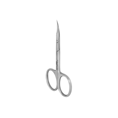 Tesoura pequena de aço inoxidável com lâmina curva