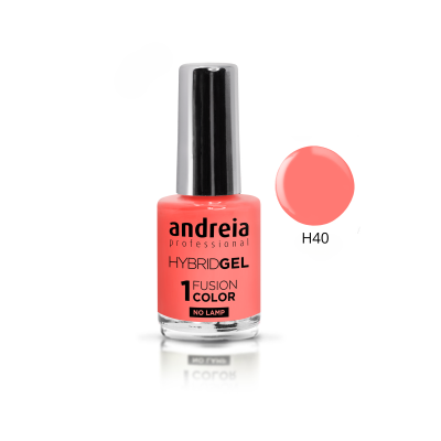 Verniz de unhas Andreia Professional Hybrid Gel cor coral H40