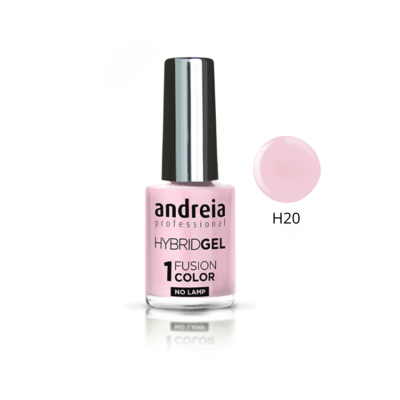 Verniz de unhas rosa claro andreia professional Hybrid Gel