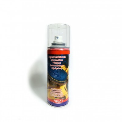 Frasco de spray impermeabilizante PALC com tampa transparente