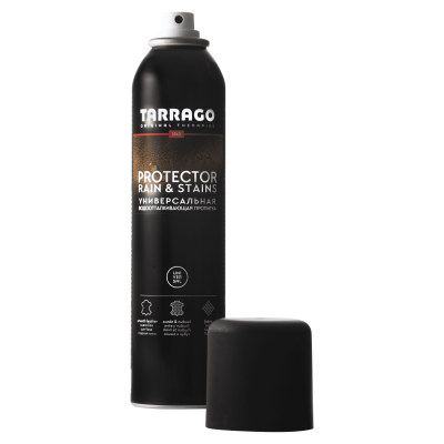 Spray preto Tarrago Protector contra chuva e manchas com tampa preta