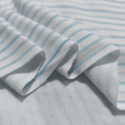 Malha Jersey Interlock algodão JAKE STRIP