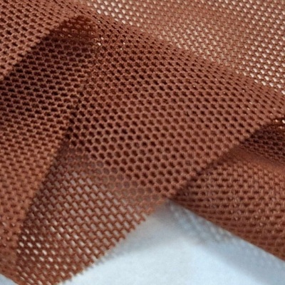 Tecido Tule c / elastano CHOCOLATE