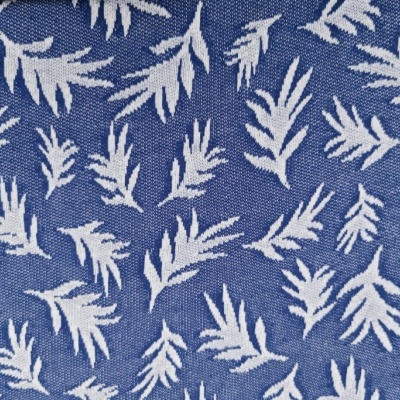 Malha Jacquard Italiana FOLHAS